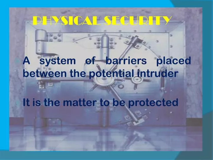 physical security