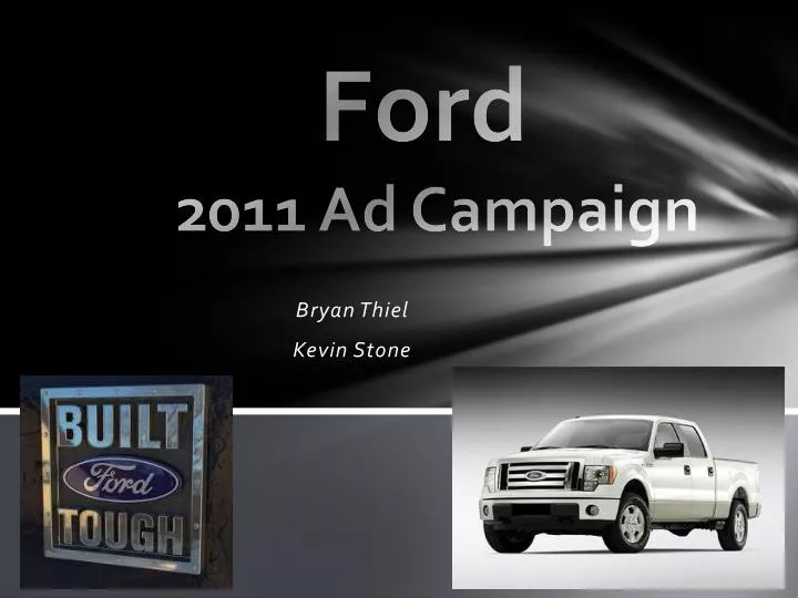 ford 2011 ad campaign