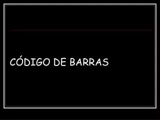 c digo de barras