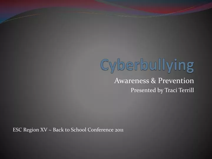 cyberbullying