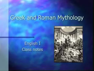 Greek and Roman Mythology