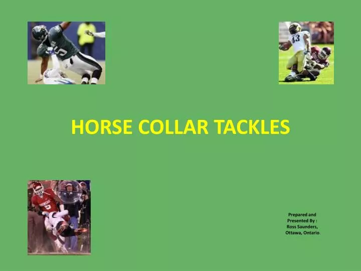 horse collar tackles