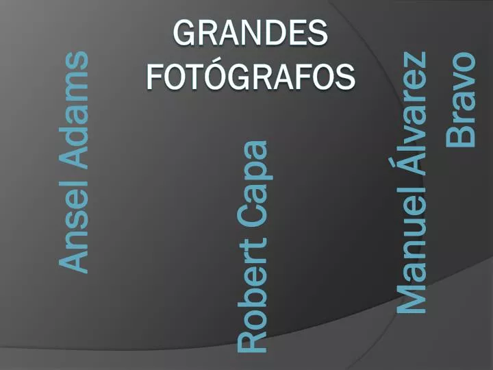 grandes fot grafos