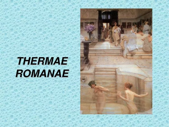 thermae romanae