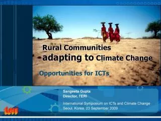 Rural Communities adapting to Climate Change