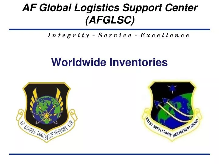 worldwide inventories