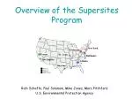 Overview of the Supersites Program - slide 1