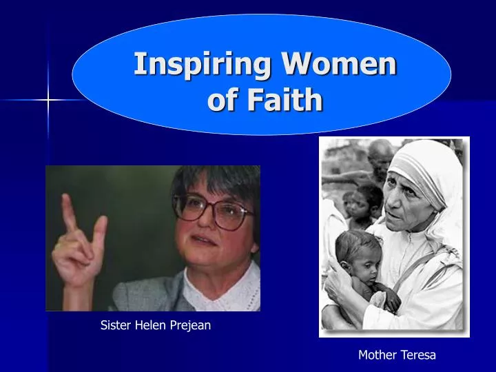 inspiring women of faith