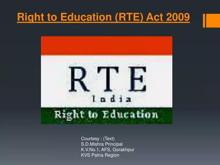 right to education rte act 2009