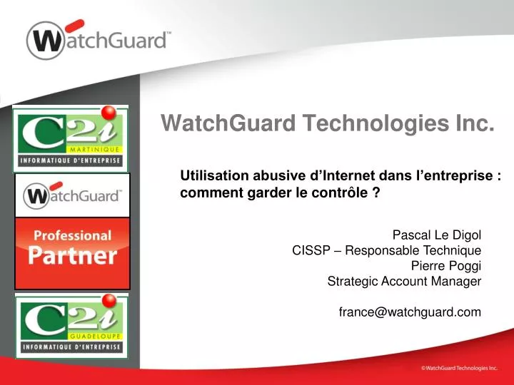 watchguard technologies inc