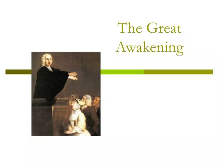 the great awakening