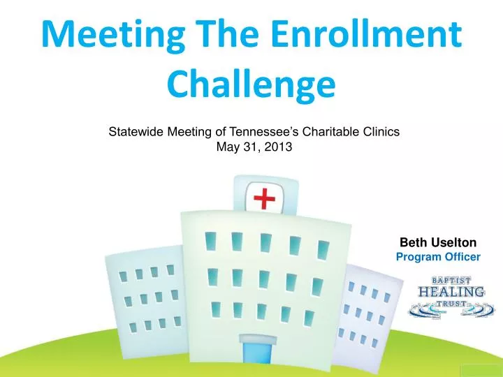 meeting the enrollment challenge