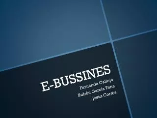 e bussines