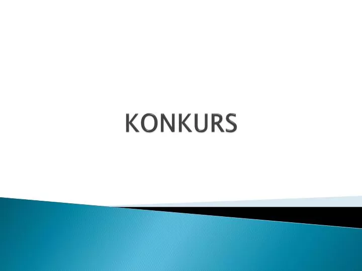 konkurs