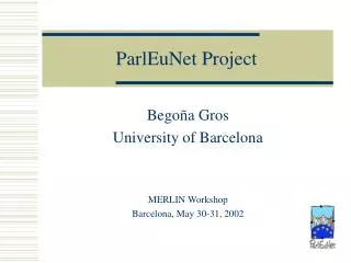 ParlEuNet Project