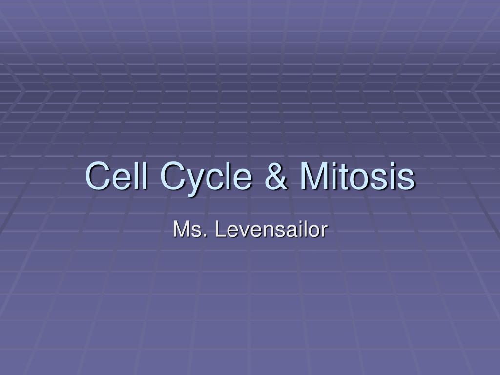 PPT - Understanding Cell Cycle and Mitosis: Key Processes in Cell ...