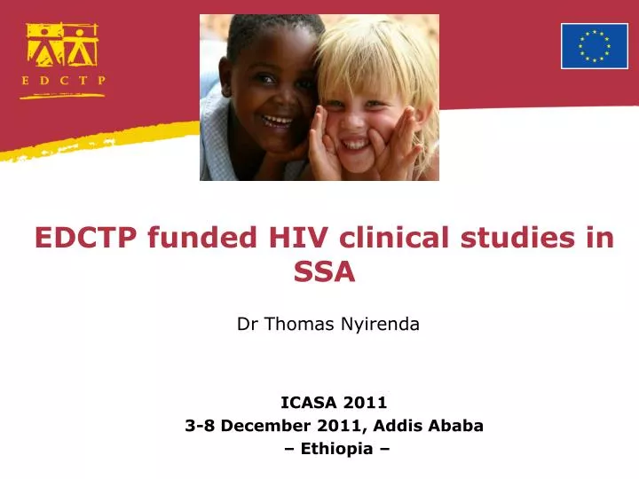 edctp funded hiv clinical studies in ssa