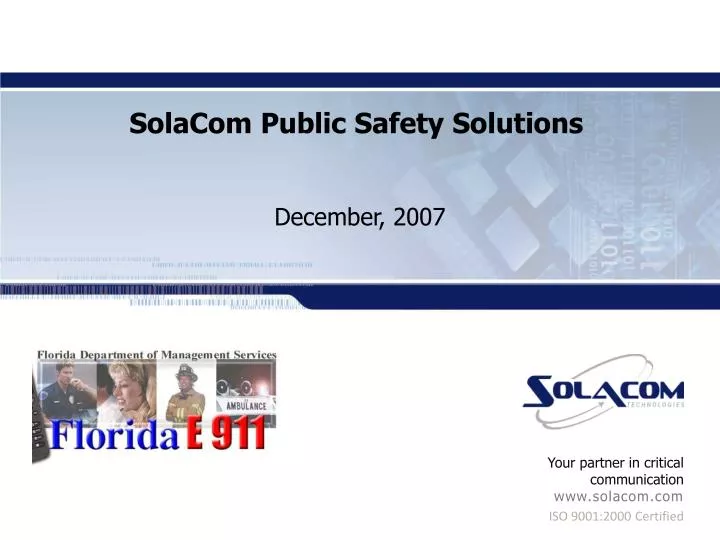 solacom public safety solutions