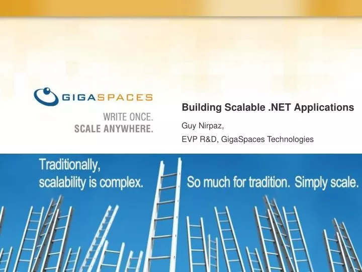 building scalable net applications