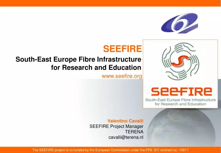 south east europe fibre infrastructure for research and education