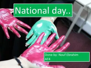 National day..