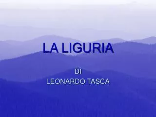 la liguria