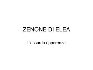 zenone di elea