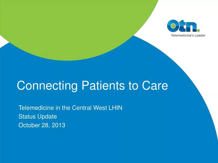 connecting patients to care