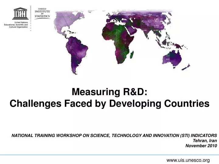 measuring r d challenges faced by developing countries