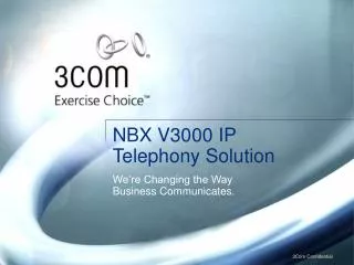 NBX V3000 IP Telephony Solution