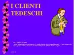 I CLIENTI TEDESCHI - slide 1