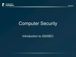 G53SEC