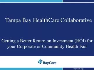 Tampa Bay HealthCare Collaborative