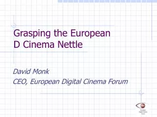Grasping the European D Cinema Nettle
