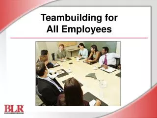 Teambuilding for All Employees