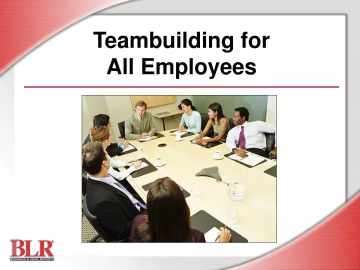 teambuilding for all employees