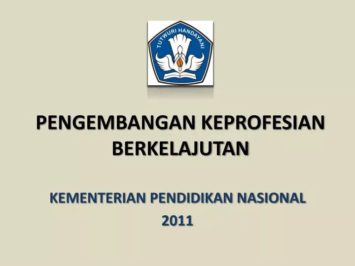 pengembangan keprofesian berkelajutan