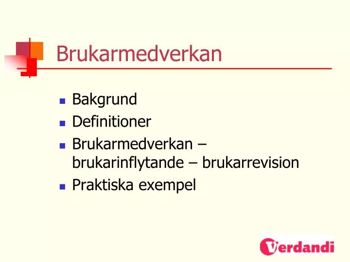 brukarmedverkan