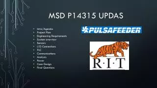 MSD P14315 UPDAS
