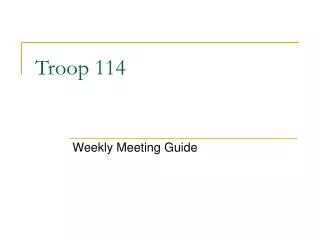 Troop 114