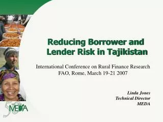 Reducing Borrower and Lender Risk in Tajikistan