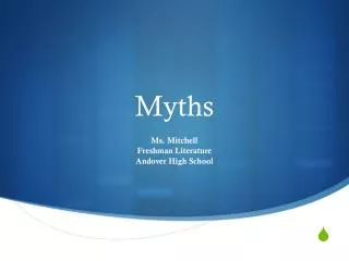 Myths