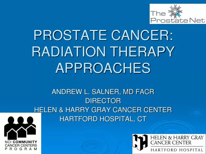 prostate cancer radiation therapy approaches