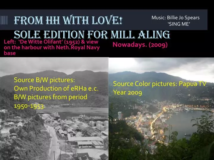 from hh with love sole edition for mill aling