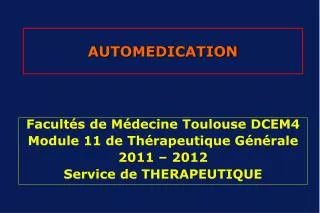 automedication