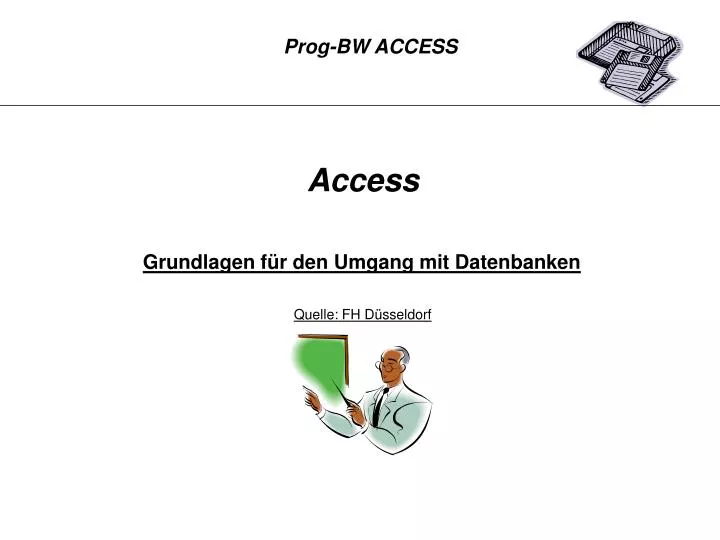 prog bw access