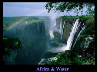 Africa &amp; Water