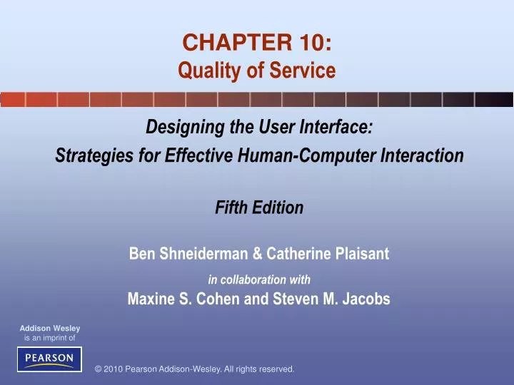 chapter 10 quality of service