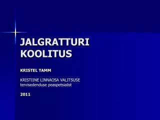 jalgratturi koolitus