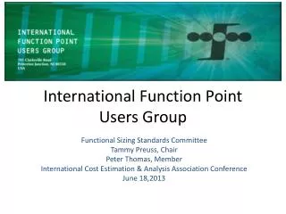 International Function Point Users Group